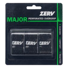 ZERV Major Perforerad Overgrip 3-pack Svart