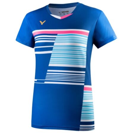 Victor-Dame-T-Shirt-T-16000B-Bla-Badminton-Traening-p