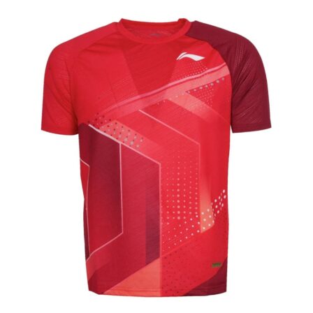Li-Ning AAYS011-2 T-shirt National Red