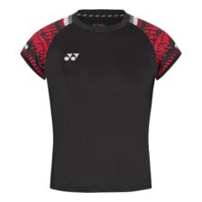 Yonex Women T-shirt 232402 Black/Red