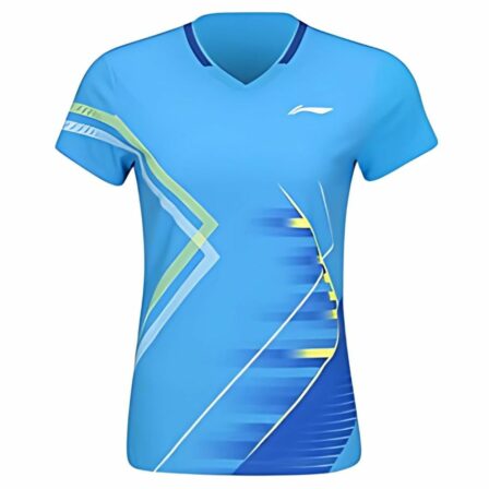 Li-Ning AAYV046-4 Players Women T-shirt Blue